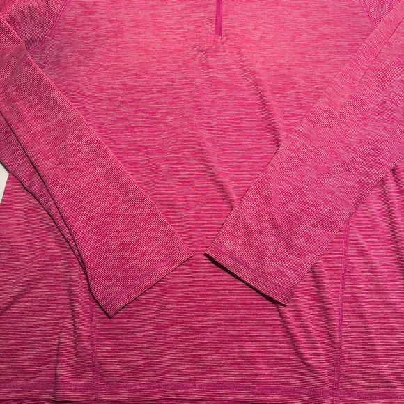 Champion Women's Pink Long Sleeve Quarter-Zip Top - Picture 3 of 10